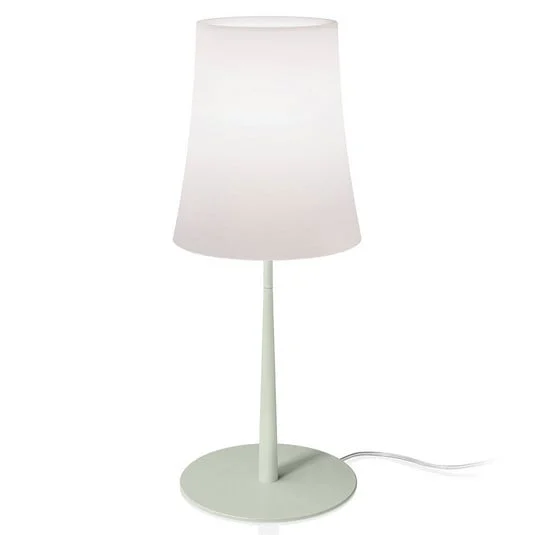 Lámpara de mesa Foscarini Birdie Easy Grande verde salvia