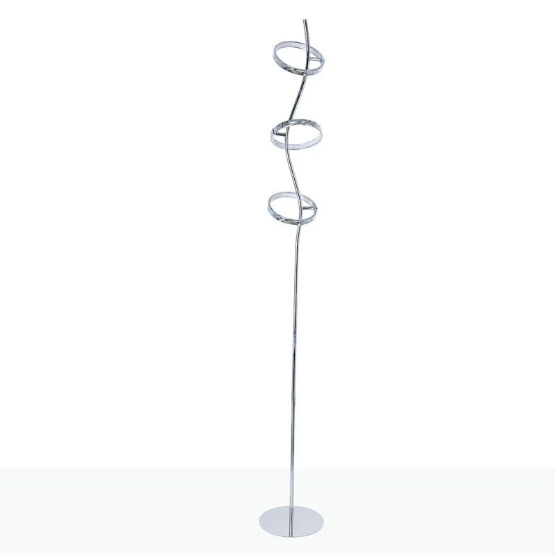 Lámpara de pie LED de aluminio "GARLAND HOLLYWOOD" - 15W - Luz cálida