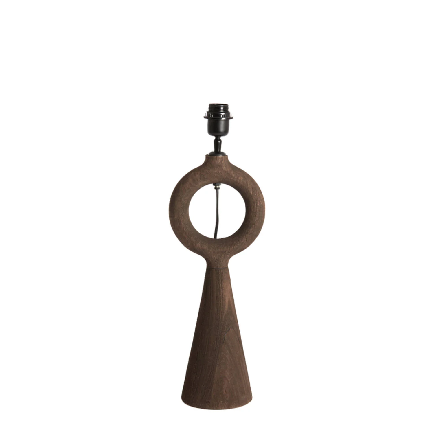 Base de lámpara de madera moderna en diseño Light & Living Sabuli