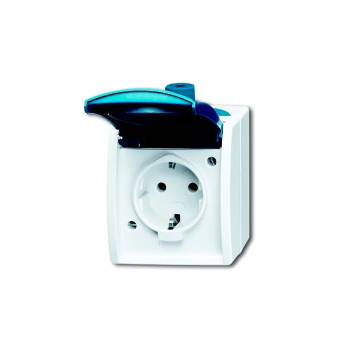 Busch-Jaeger Enchufe de pared 1V IP44 Ocean