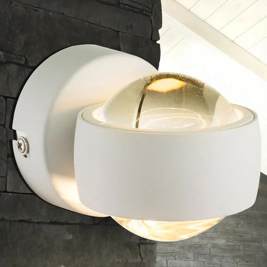 Plafón LED Randi en blanco