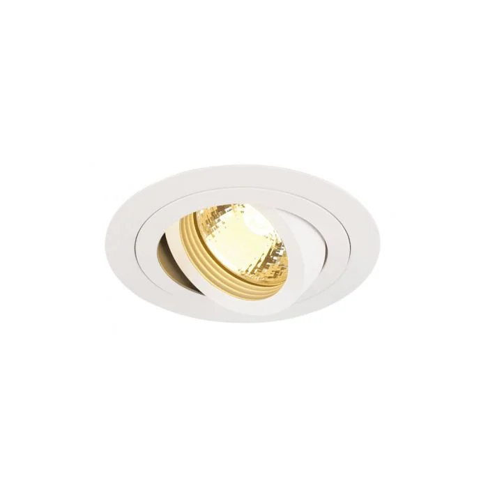 SLV Foco LED New Tria Circular Blanco | Recorte 78mm - Max 50W GU10