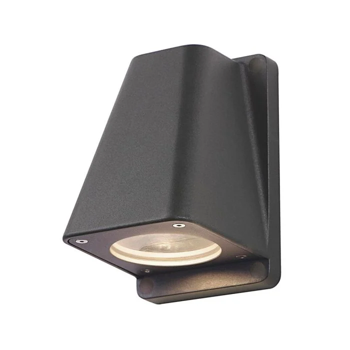 SLV Foco LED ParedyX IP44 Negro