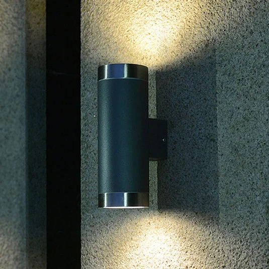 Aplique de exterior 400157 up/down de acero inoxidable