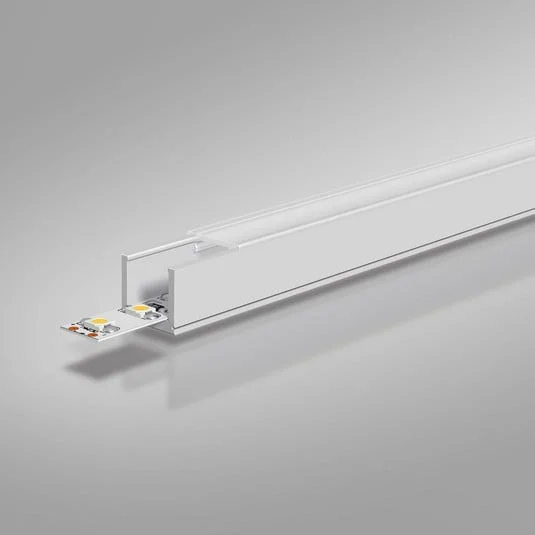 EVN APFLAT6 perfil aluminio, U, 200 cm, estrecho