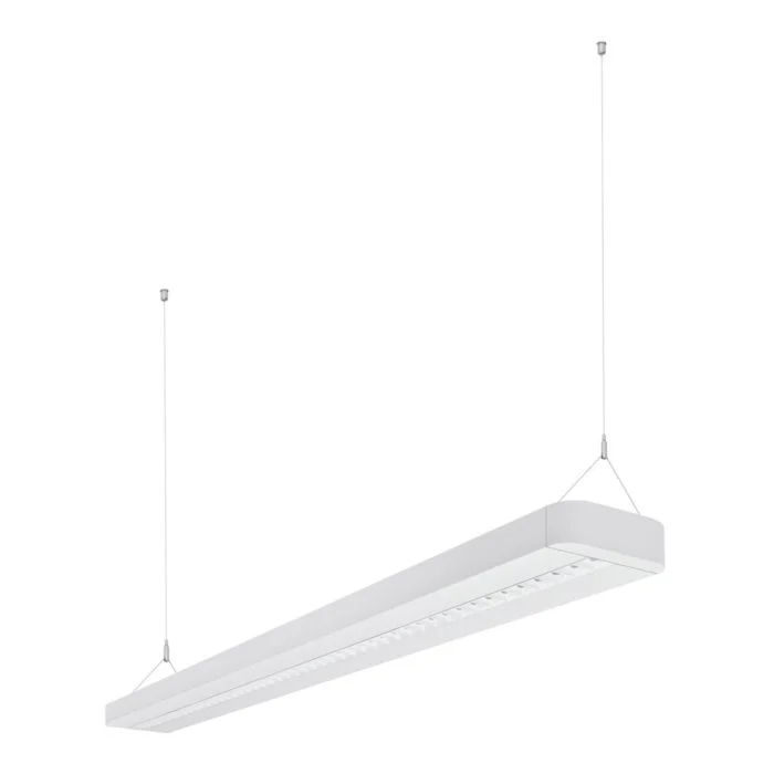 Ledvance Panel LED Lineal Colgante de luz IndiviLED 42W 5050lm - 840 Blanco Frio | 120x12cm - UGR <25 - Dali Regulable