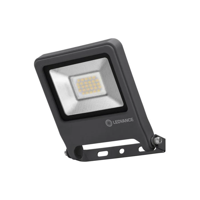 Ledvance Proyector LED Endura Negro 20W 1700lm 100D - 830 Luz Cálida | IP65 - Simétrico