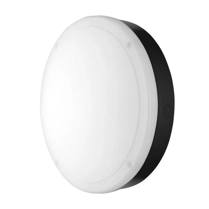 Ledvance Plafón LED Techo/Pared 300 Negro 15W 1400lm - 830 Luz Cálida | 300mm - IP65