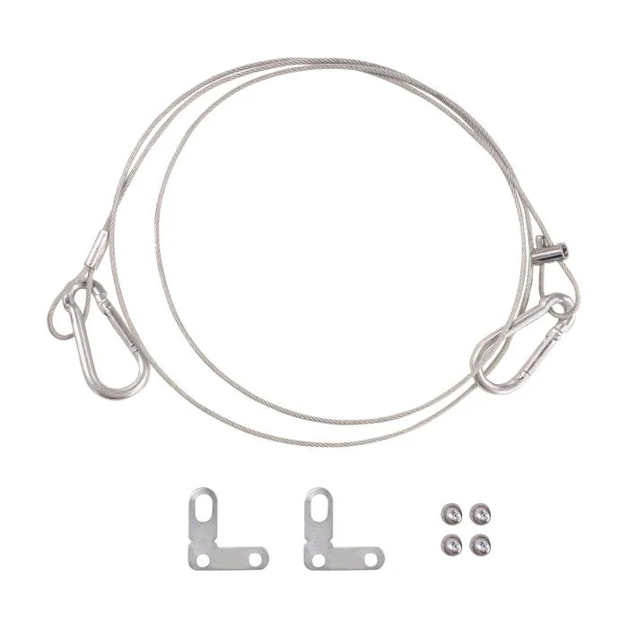 LedVance Panel Soporte y cable del kit de seguridad 4x