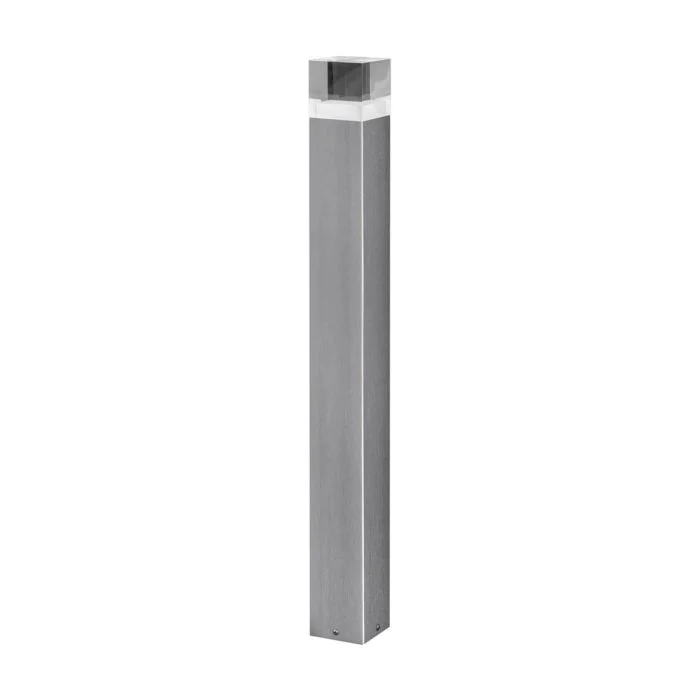 Ledvance LED Lámpara de pedestal Endura Estilo Cristal Acero Inoxidable 4.5W 400lm - 830 Luz Cálida | 80cm