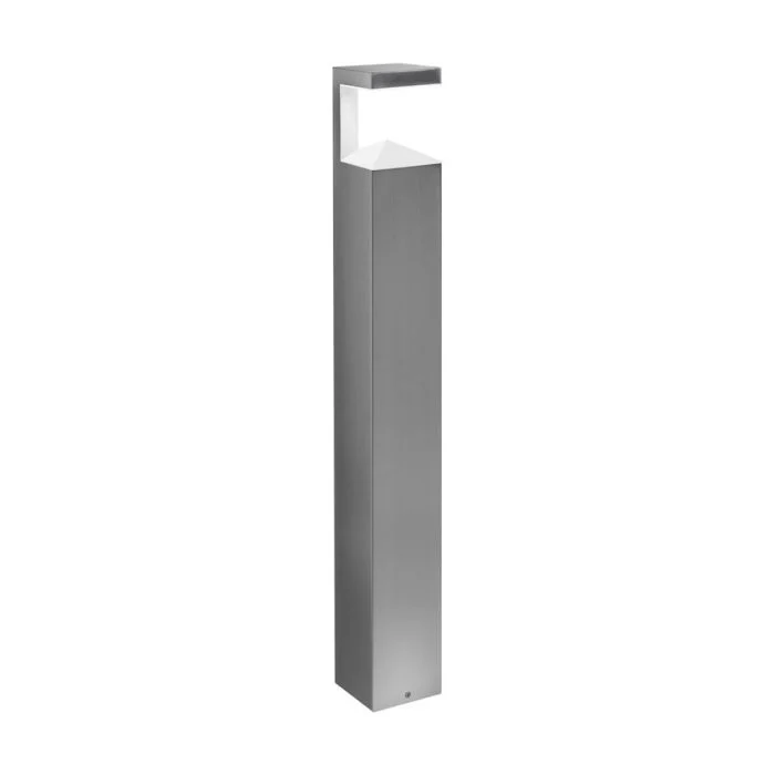 Ledvance LED Lámpara de pedestal Endura Estilo Pirámide Acero Inoxidable 9W 600lm - 830 Luz Cálida | 80cm