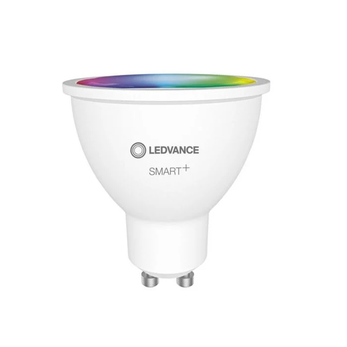 Ledvance Smart+ BT GU10 Spot 5W 300lm 100D - 827 Luz muy Cálida | RGBW - Regulable - Reemplazo 40W