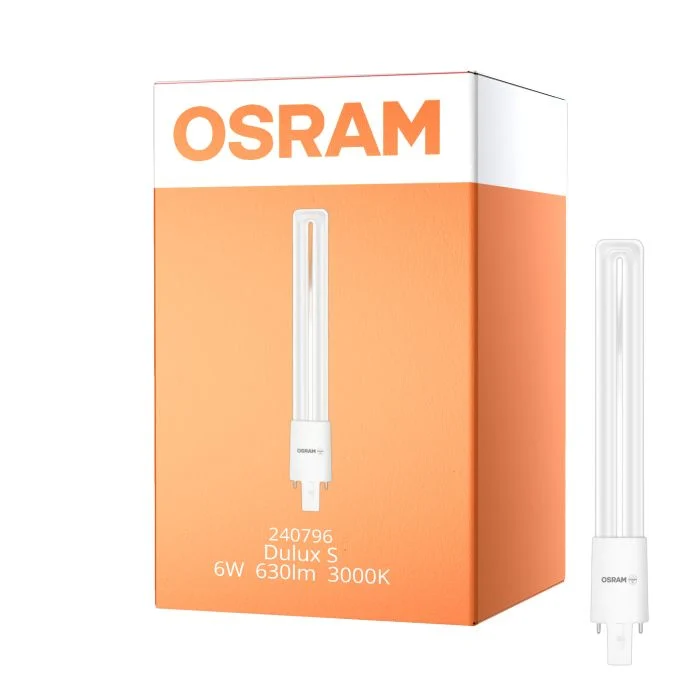 Osram Dulux-S LED 6W 630lm - 830 Luz Cálida | 2-Pines - Reemplazo 11W