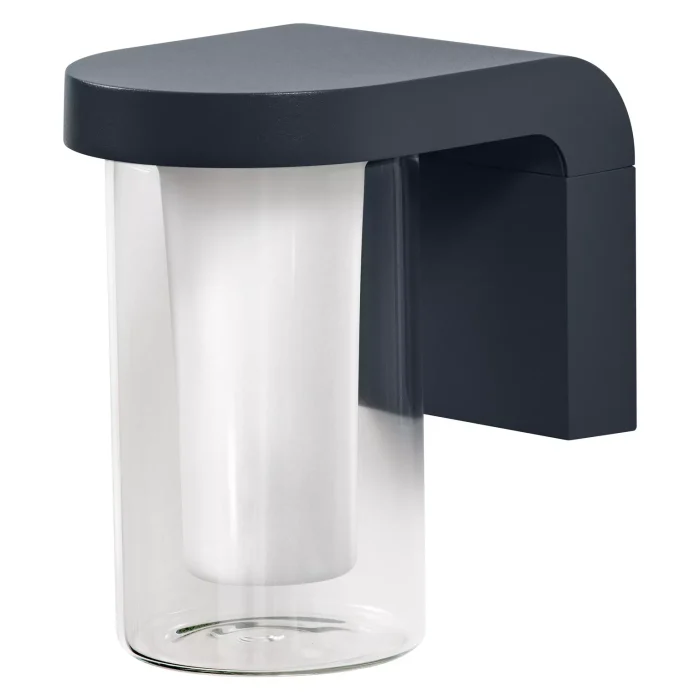Ledvance Smart+ WiFi Luz de pared Cascade Oscuro Gris Al aire libre 10W 420lm - 830 | RGBW