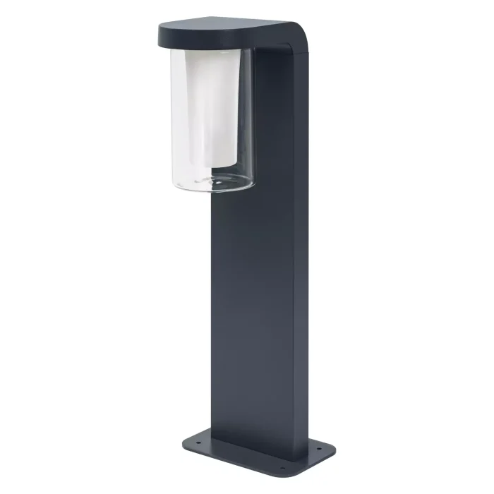 Ledvance Smart+ Wi-Fi LED Lámpara de pedestal Cascade Oscuro Gris Al Aire Libre 10W 420lm - 830 Luz Cálida | 50cm - RGBW - Regulable