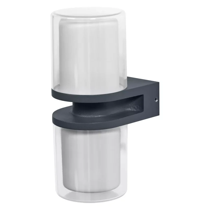 Ledvance Smart+ WiFi Luz de pared Llamarada Oscuro Gris Al aire libre 14W 1000lm - 830 | RGBW