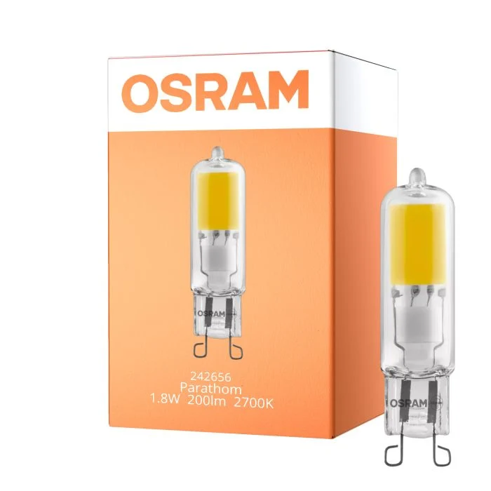 Osram Parathom LED Pin G9 1.8W 200lm - 827 Luz muy Cálida | Reemplazo 20W