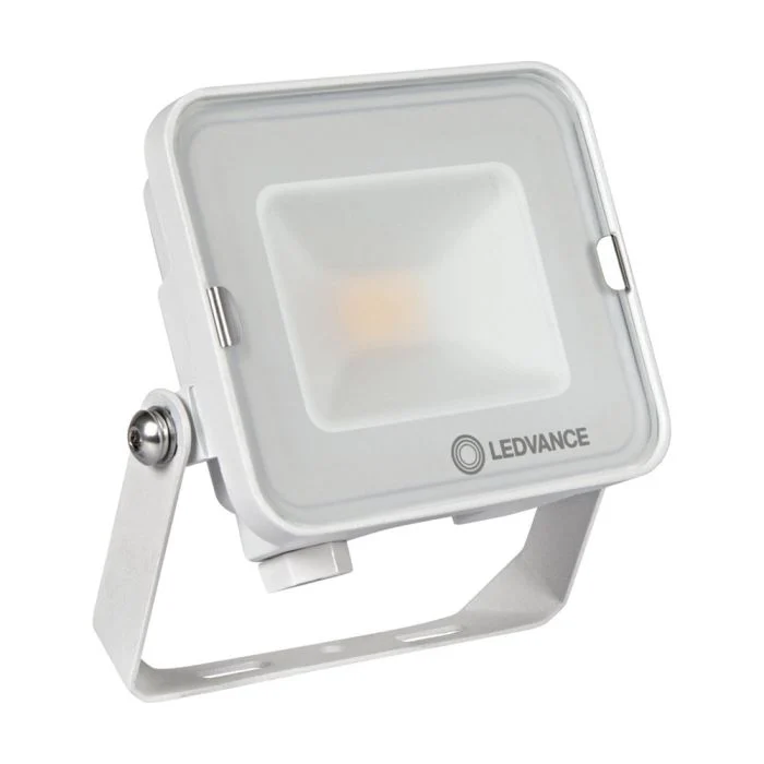 Ledvance Proyector LED Compacto Blanco 10W 900lm 100D - 830 Luz Cálida | IP65 - Simétrico
