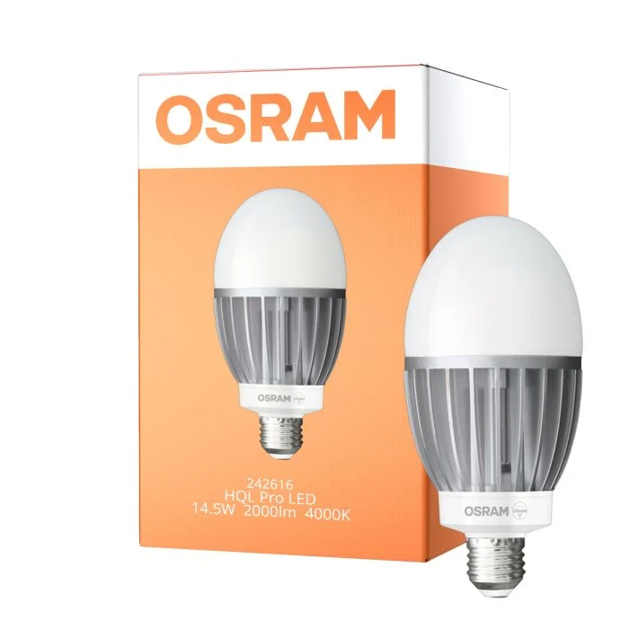 Osram LED E27 HQL PRO 14.5W 2000lm 360D - 840 Blanco Frio | Reemplazo 50W