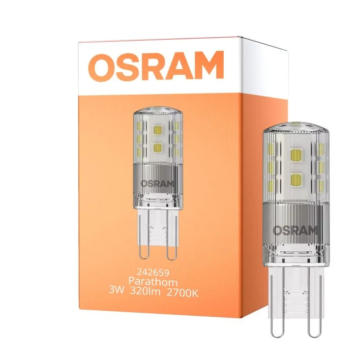 Osram Parathom LED Pin G9 3W 320lm - 827 Luz muy Cálida | Regulable - Reemplazo 30W