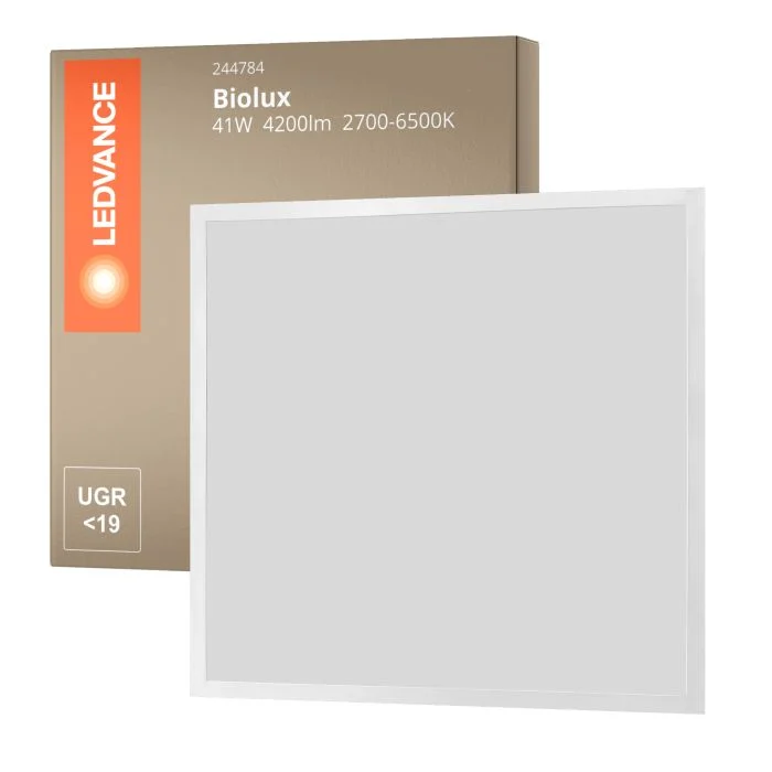 Ledvance Panel LED Biolux 41W 4200lm - 827-865 Ajustable Blanco | 60x60cm - UGR <19 - Dali Regulable