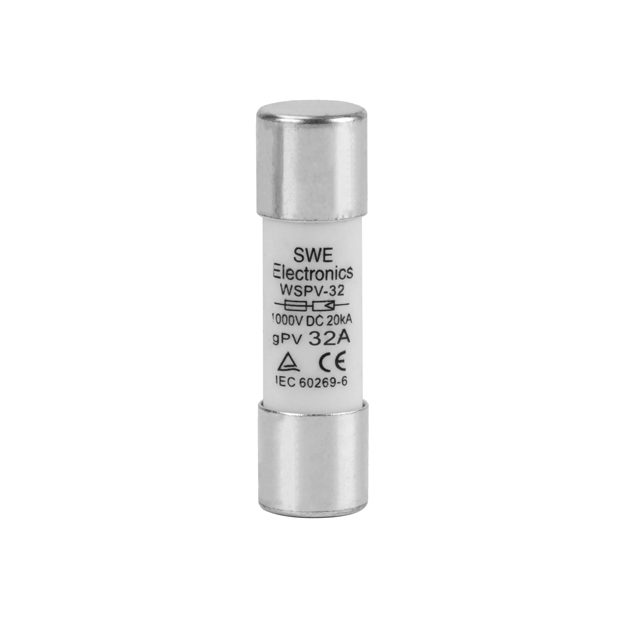 Fusible 10x38mm 1000V DC 10A
