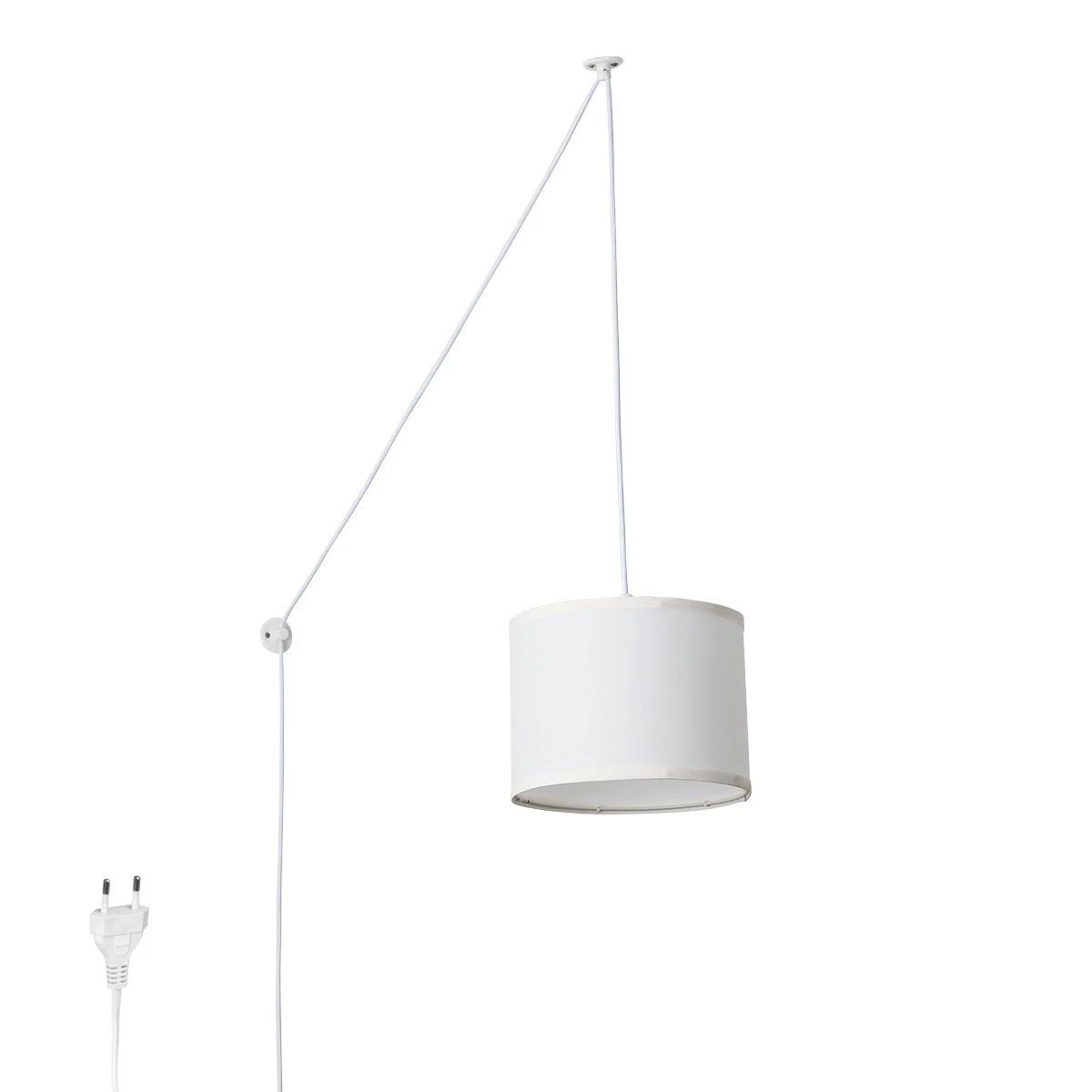 Lámpara colgante decorativa "KIM" - Con cable y enchufe - E27
