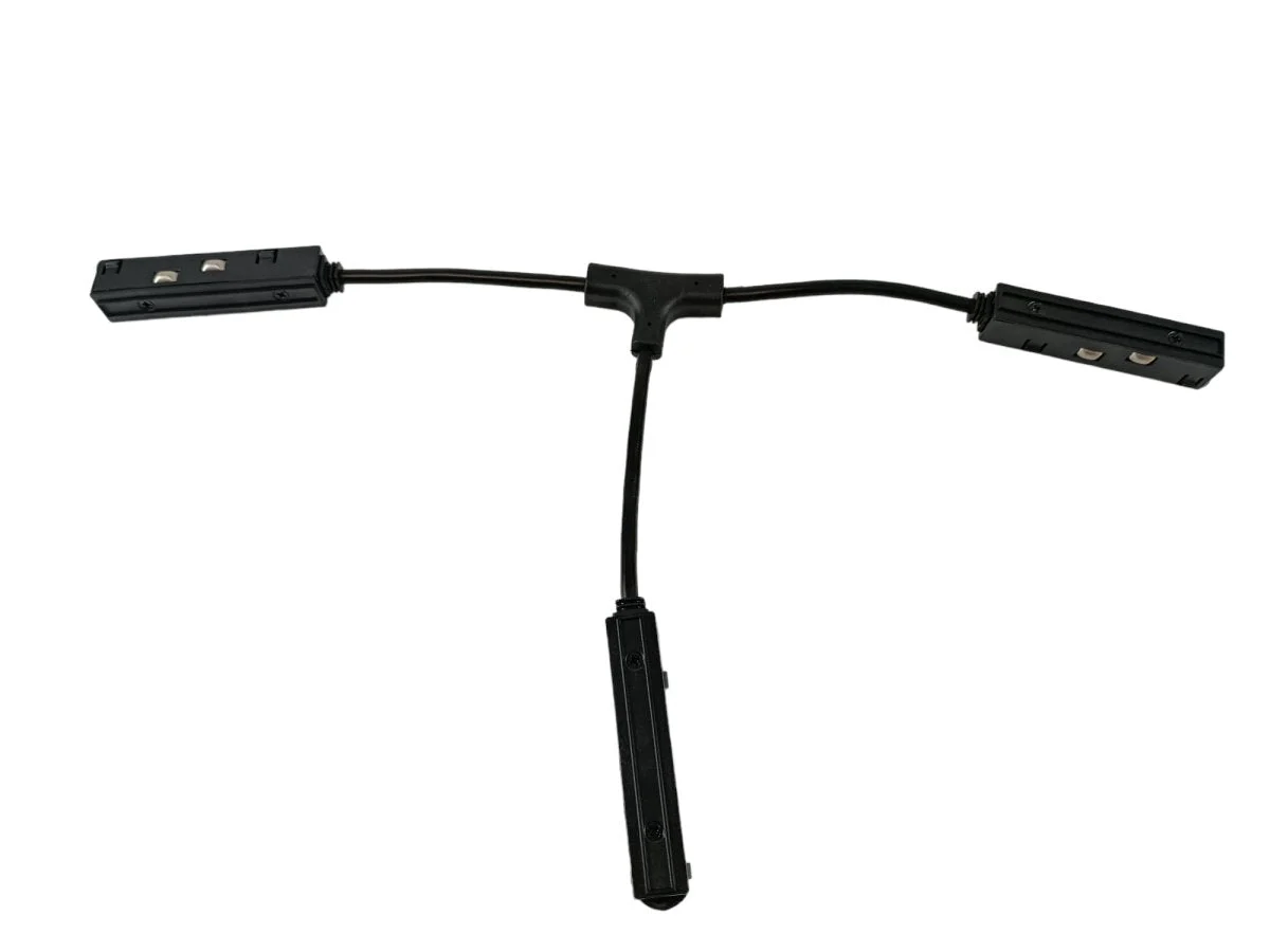 Conector en T para carriles magnéticos 20mm