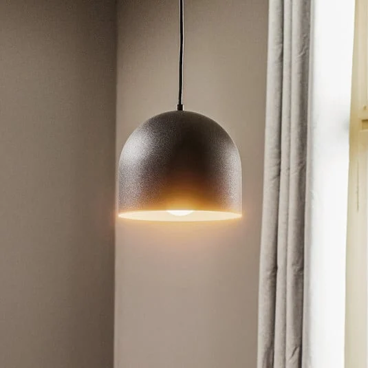 Lámpara colgante Madison 1 luz negro