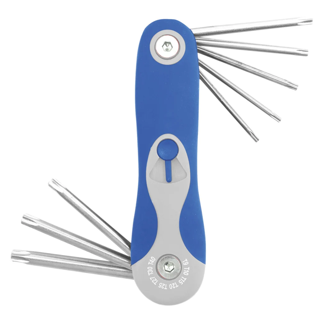 Set 8 Llaves Torx de T9 a T40