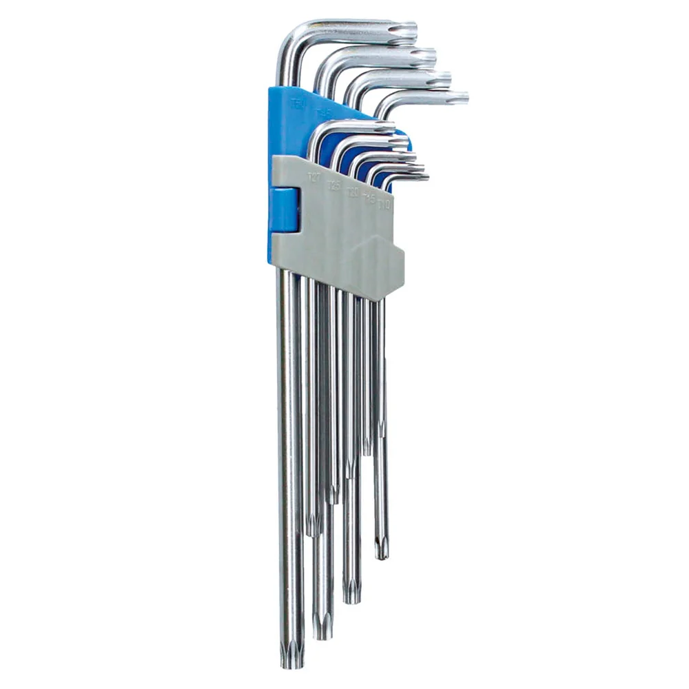 Set 9 Llaves Torx de T10 a T50