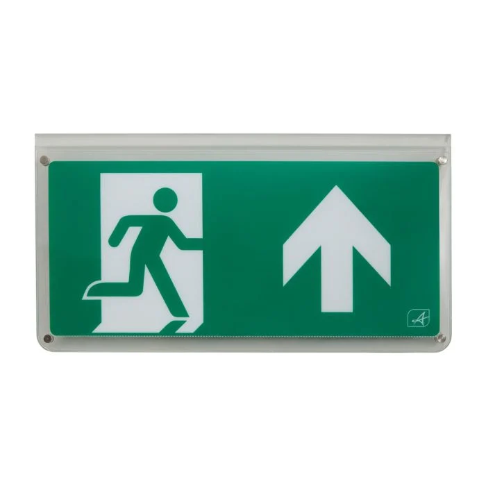 Ansell Doble cara Seña Flecha Arriba para LED Señal de salida de emergencia Eagle 3-in-1