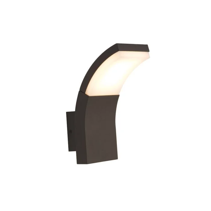 Ansell LED Luz de pared Senza Grafito  6.5W 366lm - 840 Blanco Frio | IP54