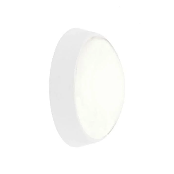 Ansell Plafón LED Techo/Pared Helder Circular Simple Blanco 12W 1058lm - 830-840-865 CCT | 215mm - IP54
