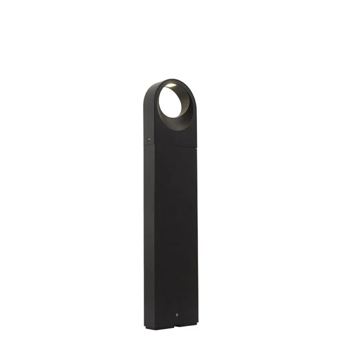 Ansell LED Lámpara de pedestal Brock Grafito  7.7W 447lm - 830 Luz Cálida | 65cm - IP65
