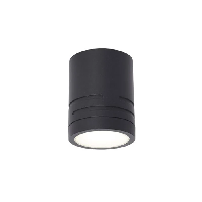 Ansell Downlight LED Reef Negro 5W 486lm 90D - 830-840-860 CCT | 85mm - IP65 - Al aire libre