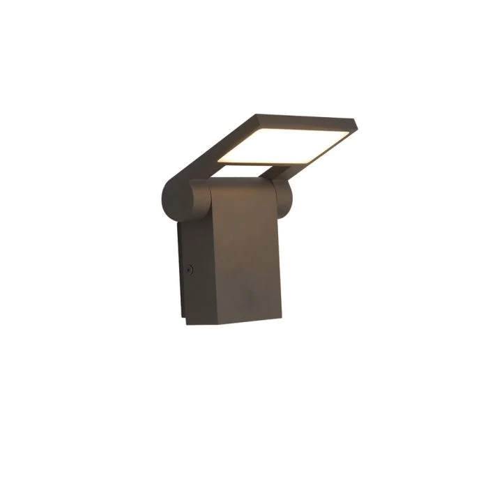 Ansell LED Luz de pared Tempo 90D Ajustable Grafito  10W 685lm - 830 Luz Cálida | IP54