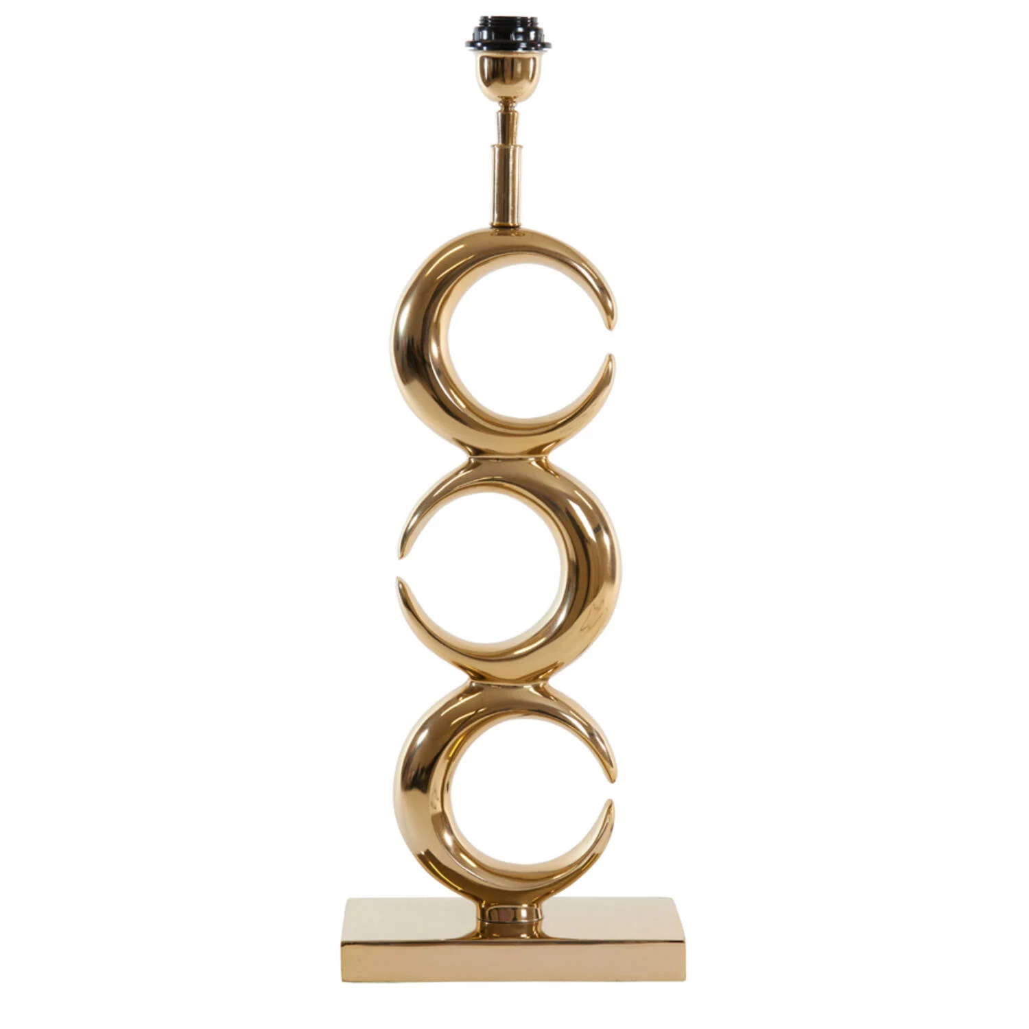 Lámpara de mesa acogedora Light & Living Maan en tono cálido