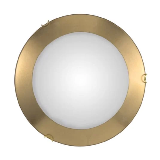 Aplique de pared Kolarz Moon Leaf, dorado, Ø 40 cm