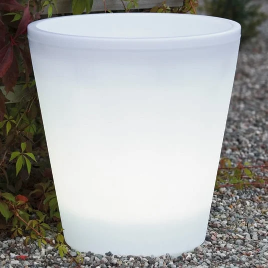 Maceta LED Asís iluminada Ø 37 cm
