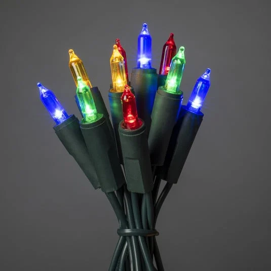 Colorida cadena de 35 luces LED 6,6m