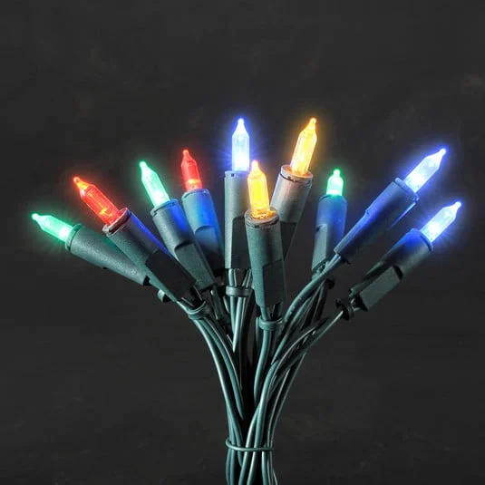 Colorida cadena de 50 luces LED 8,85m