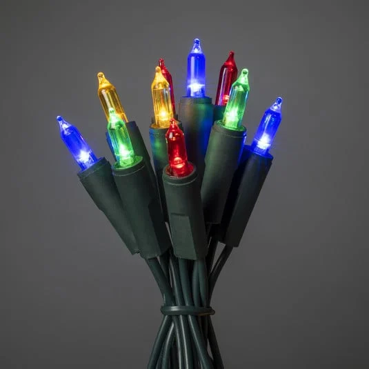 Colorida cadena de 100 luces LED 16,35m