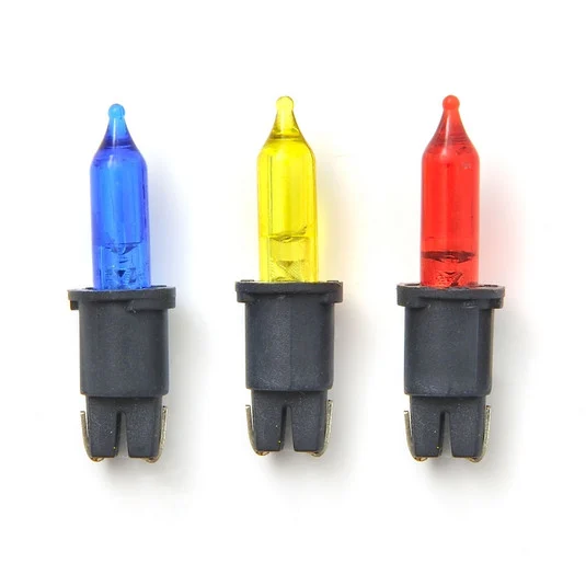 Push-in 0,04W 2V-0,06W 3V 3 bombillas de rep. LED