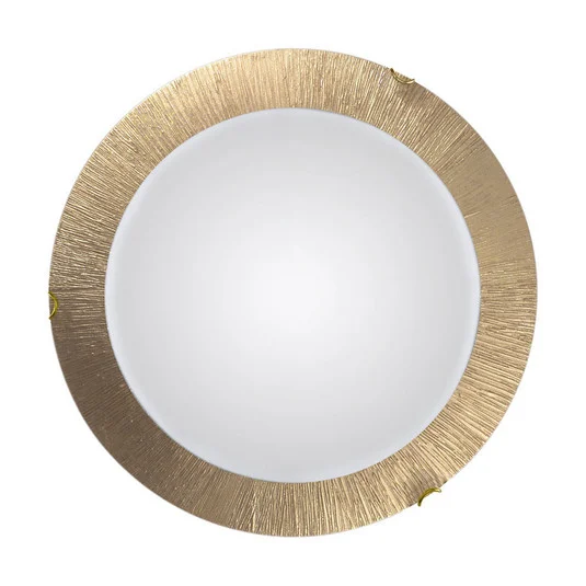 Kolarz Aplique de pared Moon Sun, dorado, Ø 50 cm
