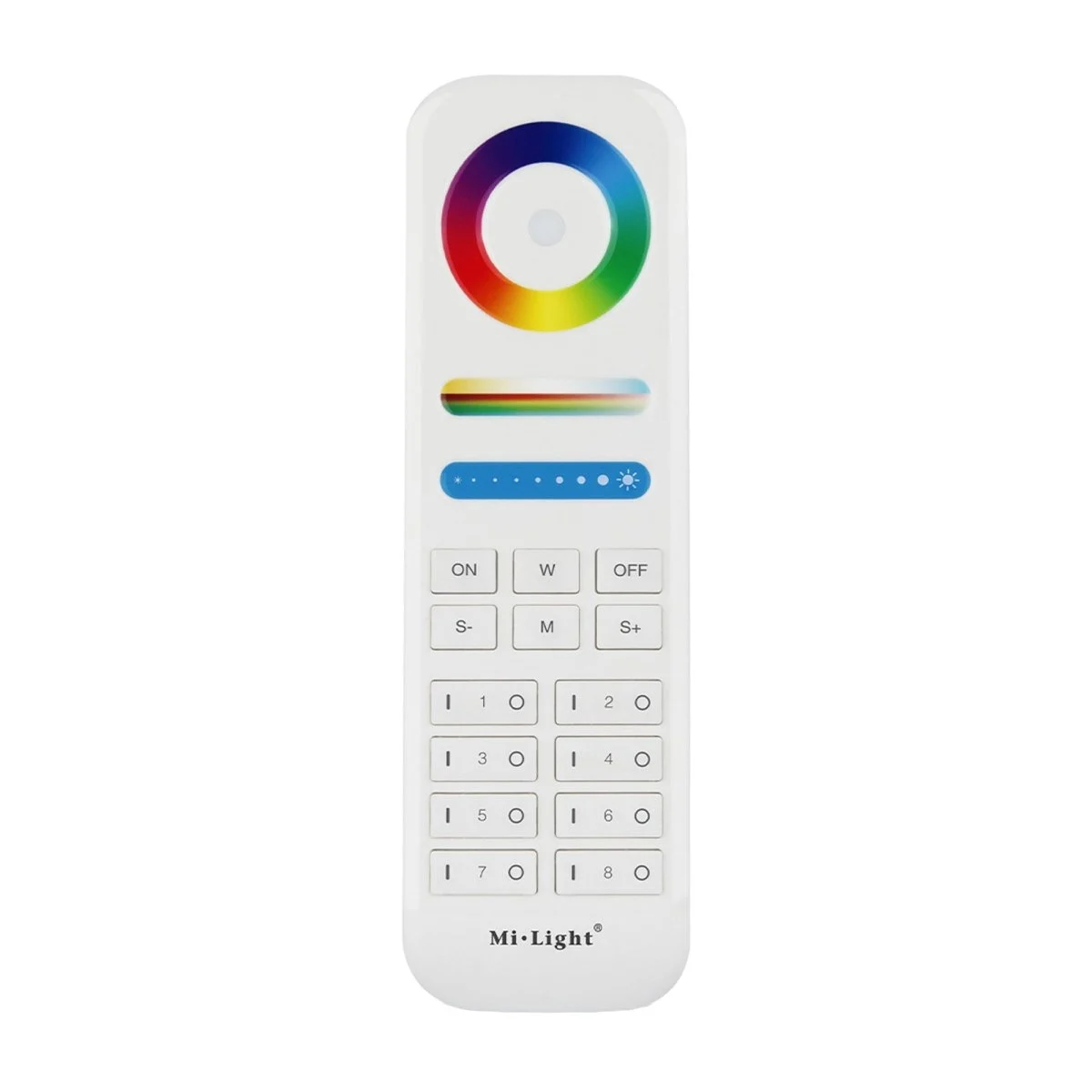 Mando a distancia LED RGB + CCT - 8 Zonas - FUT089 - Mi Light