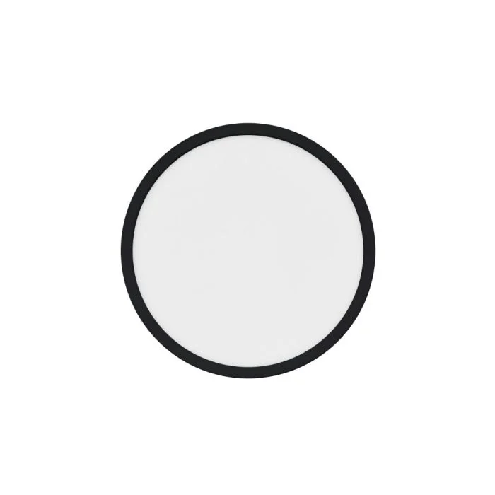 Nordlux Plafón LED Techo/Pared Oja 29 14.5W 830-840 1600lm Negro IP54 | 3 pasos Regulable - Dim to Warm