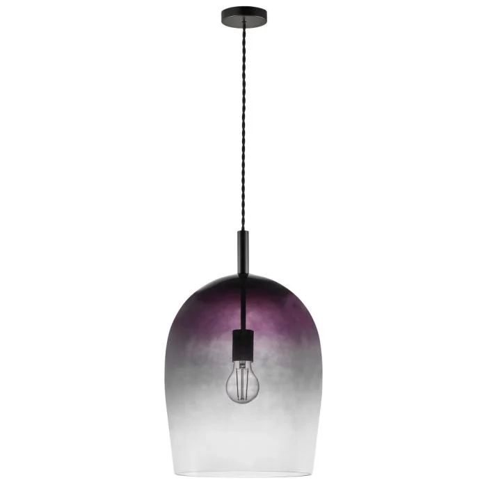 Nordlux Colgante De Luz Uma 30 Gris Vidrio | E27 Max 40W