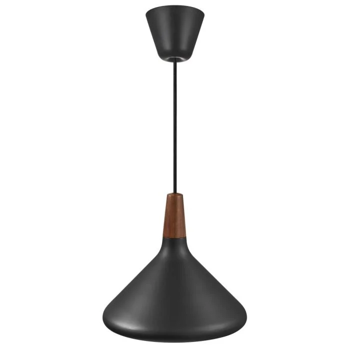 DFTP by Nordlux Colgante De Luz Nori Negro - Metal | E27 Max 40W
