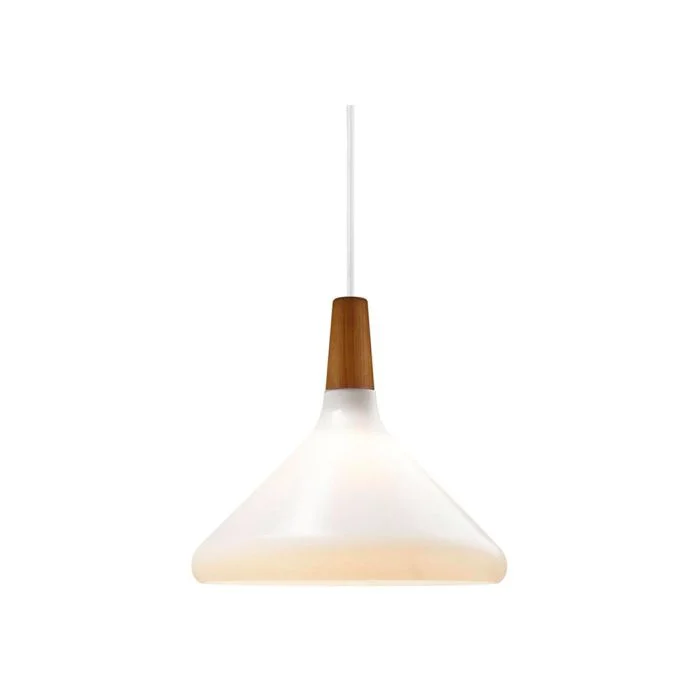 Nordlux Colgante de luz Nori E27 Blanco - vidrio | Max. 60W
